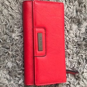 Red Leather Kenneth Cole Wallet